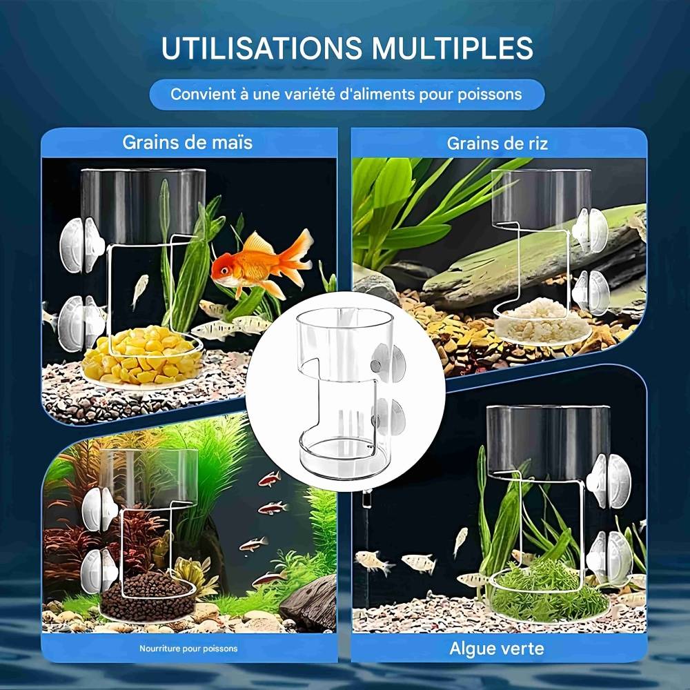 IntiMeg - Distributeur de nourriture pour aquarium avec ventouse IntiMeg - Image 7
