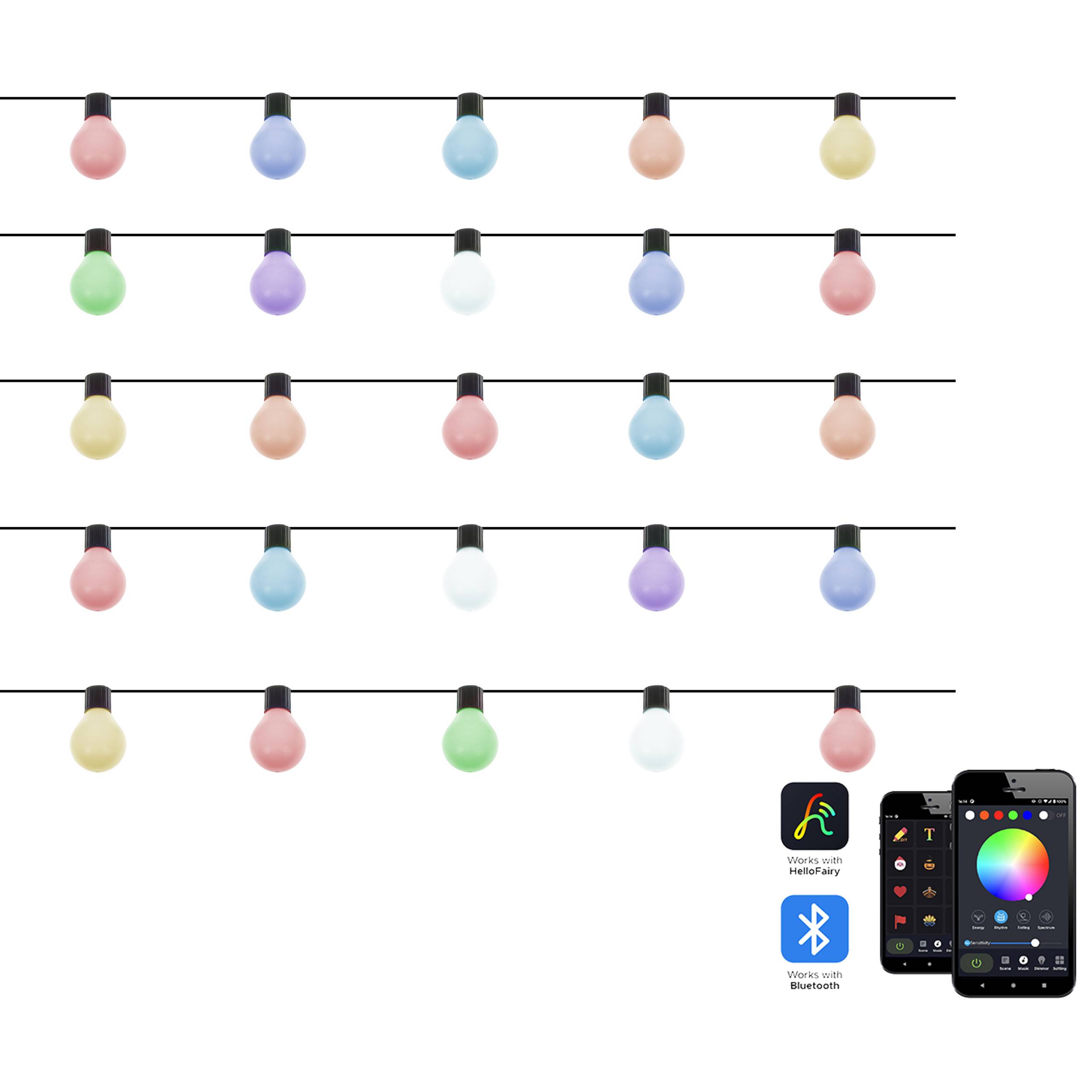 Beliani - Éclairage décoratif Matière synthétique Multicolore ISORTOQ Beliani - Image 1
