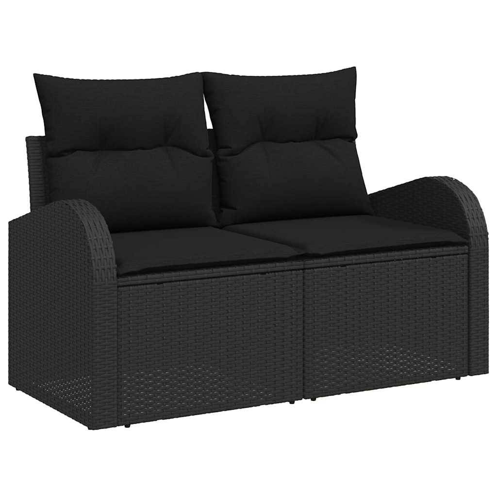 ComfortXL - Salon de Jardin Noir 4 Places avec Coffre Rangement Résine Tressée – ComfortXL Outdoor Living - Image 6
