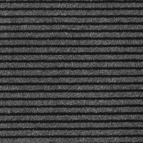 Très Grand Tapis d'Entrée Rayé Antidérapant pour Magasin et Bureau Noir Gris 115x500 cm – ComfortXL Outdoor Living - Image 6