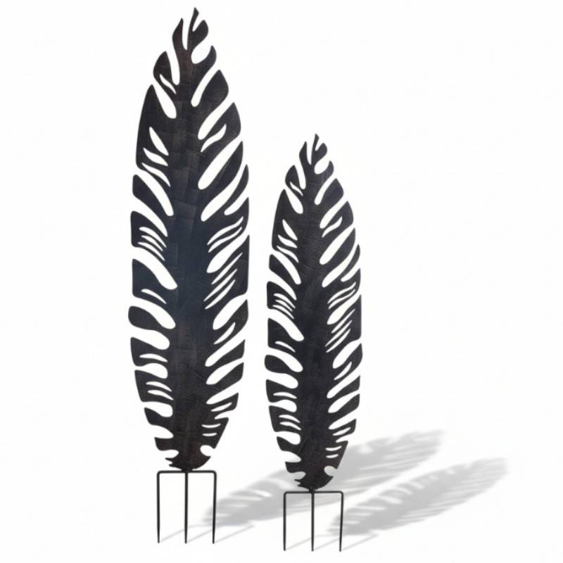 La Grande Prairie - Ensemble 2 treillages plume 40x1x170cm - Image 1