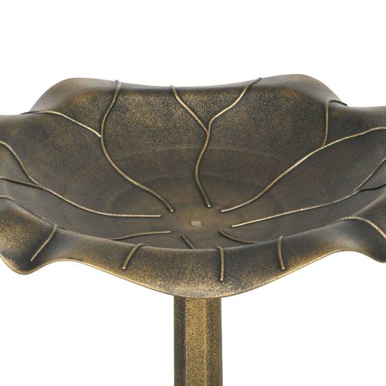Abreuvoir oiseaux plastique jardin mangeoire bain extérieur 50x71cm bronze - ComfortXL Outdoor Living - Image 7