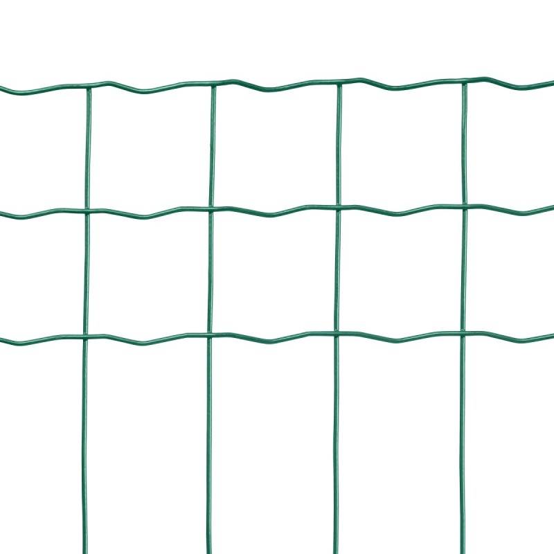 Grillage soudé en rouleau H1m50 x L20m fil 2.1mm maille 100x50 mm Vert - Easy Clôture - Image 2