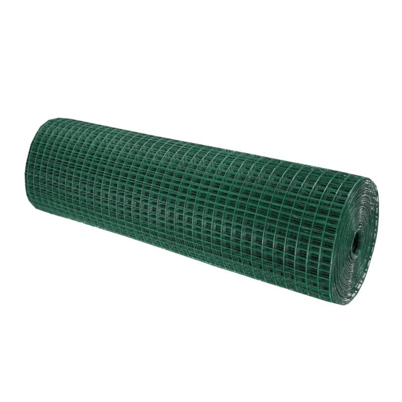 Comercial Candela - Grillage Souple Plastifié| 1X5 M| Composition 80% Acier Galvanisé/20% PVC| Rouleau Grillage| Réticulée 6X6MM - Image 1