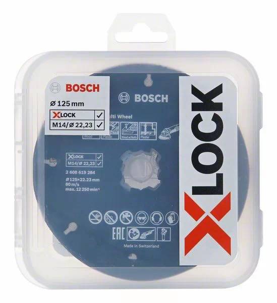 Bosch - Coffret de disques EXPERT X-Lock pour coupe et ponçage 125mm 5 pièces - BOSCH - 2608619374 - Image 3