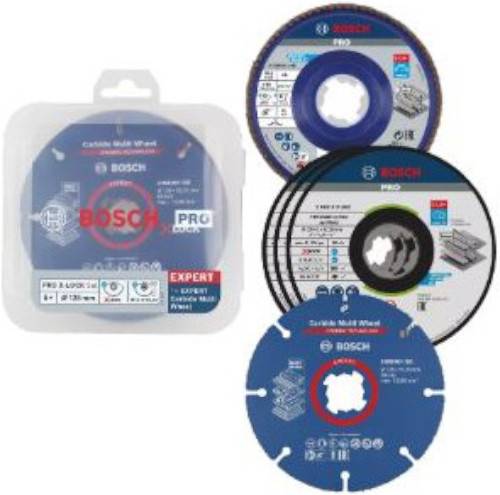 Bosch - Coffret de disques EXPERT X-Lock pour coupe et ponçage 125mm 5 pièces - BOSCH - 2608619374 - Image 1