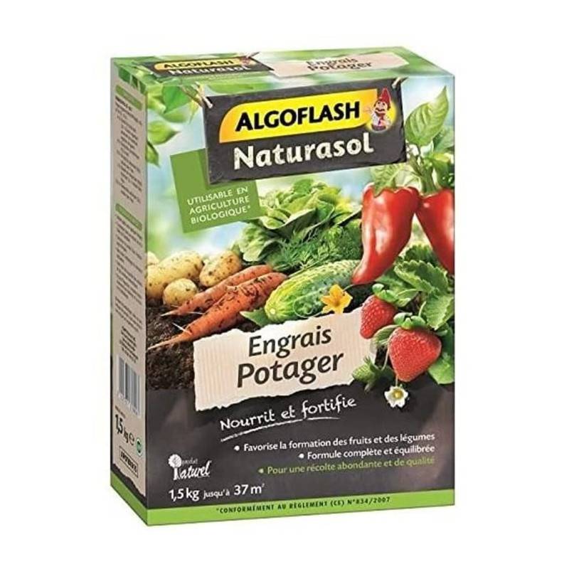 Algoflash Naturasol - Algoflash Naturasol Engrais Potager - 1,5 Kg - Image 2