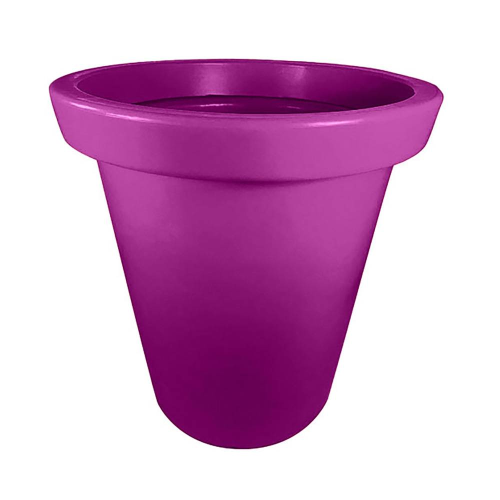 Pot de fleurs rond xxl delight 760l-lot de 2 - plast'up rotomoulage - Image 3