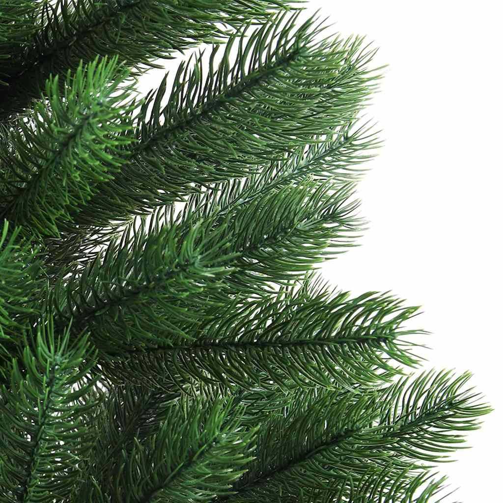 Sapin de Noël | Arbre de Noël avec 150 LED avec support Vert 65 cm PE Maison Chic - Image 8