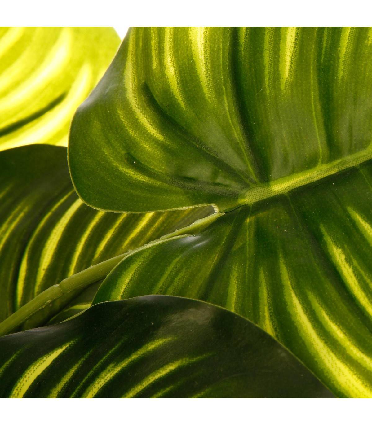 Plante verte artificielle en pot H 45 cm - Image 2