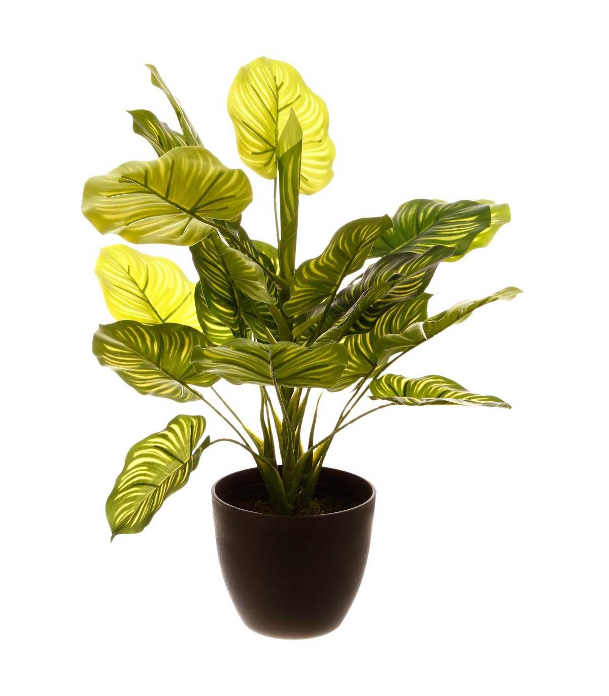 Plante verte artificielle en pot H 45 cm - Image 1
