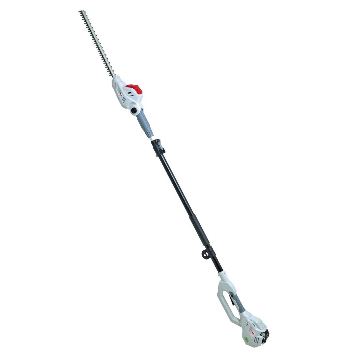 Taille Haie sur perche télescopique 40V - Lame de 43cm -Batterie Lithium 2,5Ah + Chargeur Led 40V - Sangle d'épaule IKRA - Image 9