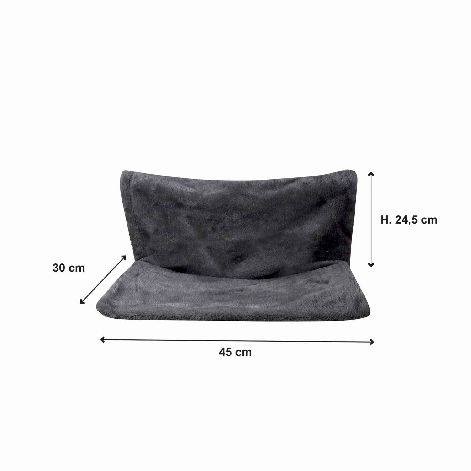 Love Story - Hamac de radiateur Roméo pour chat - Gris anthracite - Love Story - Image 2