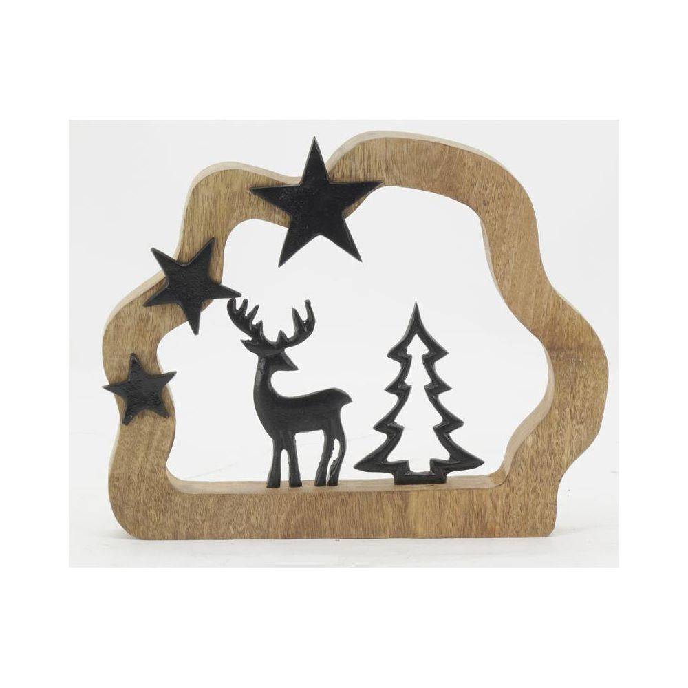 Aubry Gaspard - Décor sapin et cerf en manguier - Image 3