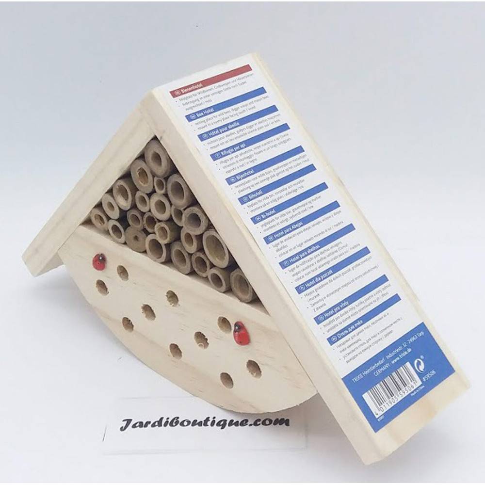 Trixie - Hôtel pour abeille en bois 25 × 15 × 6,5 cm - Image 3