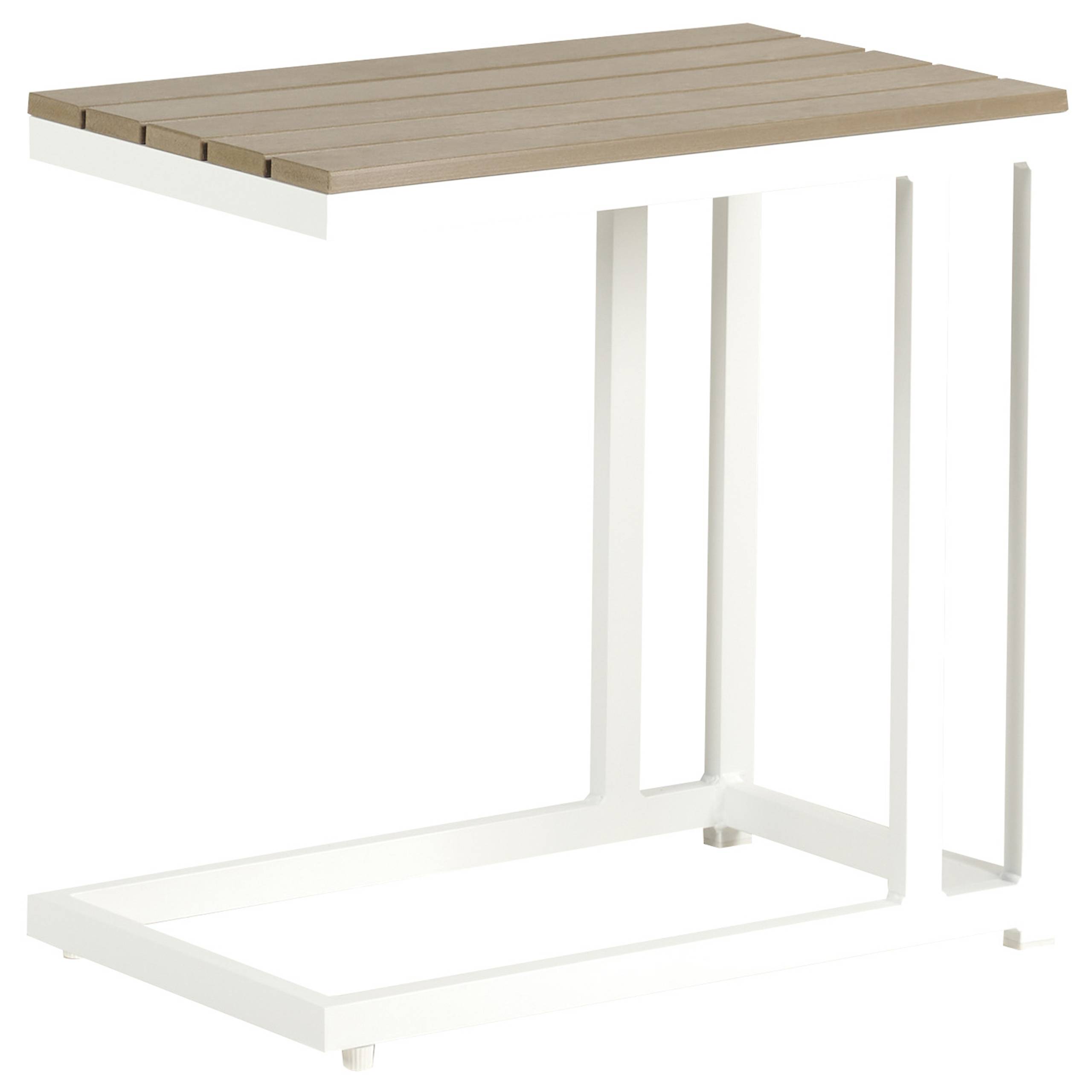 Beliani - Set de jardin, 5 Personnes Aluminium Beige MESSINA - Beliani - Image 8