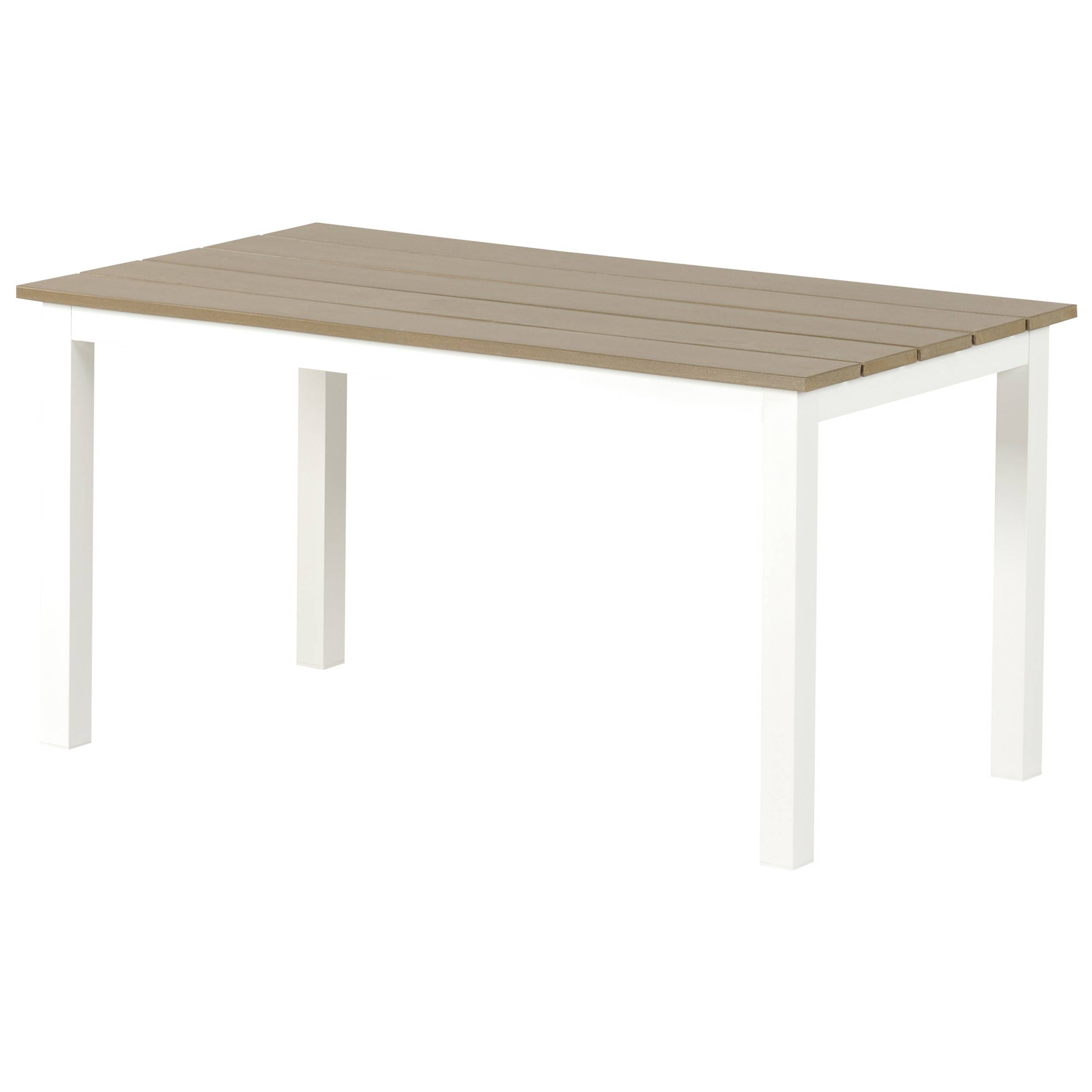 Beliani - Set de jardin, 5 Personnes Aluminium Beige MESSINA - Beliani - Image 7