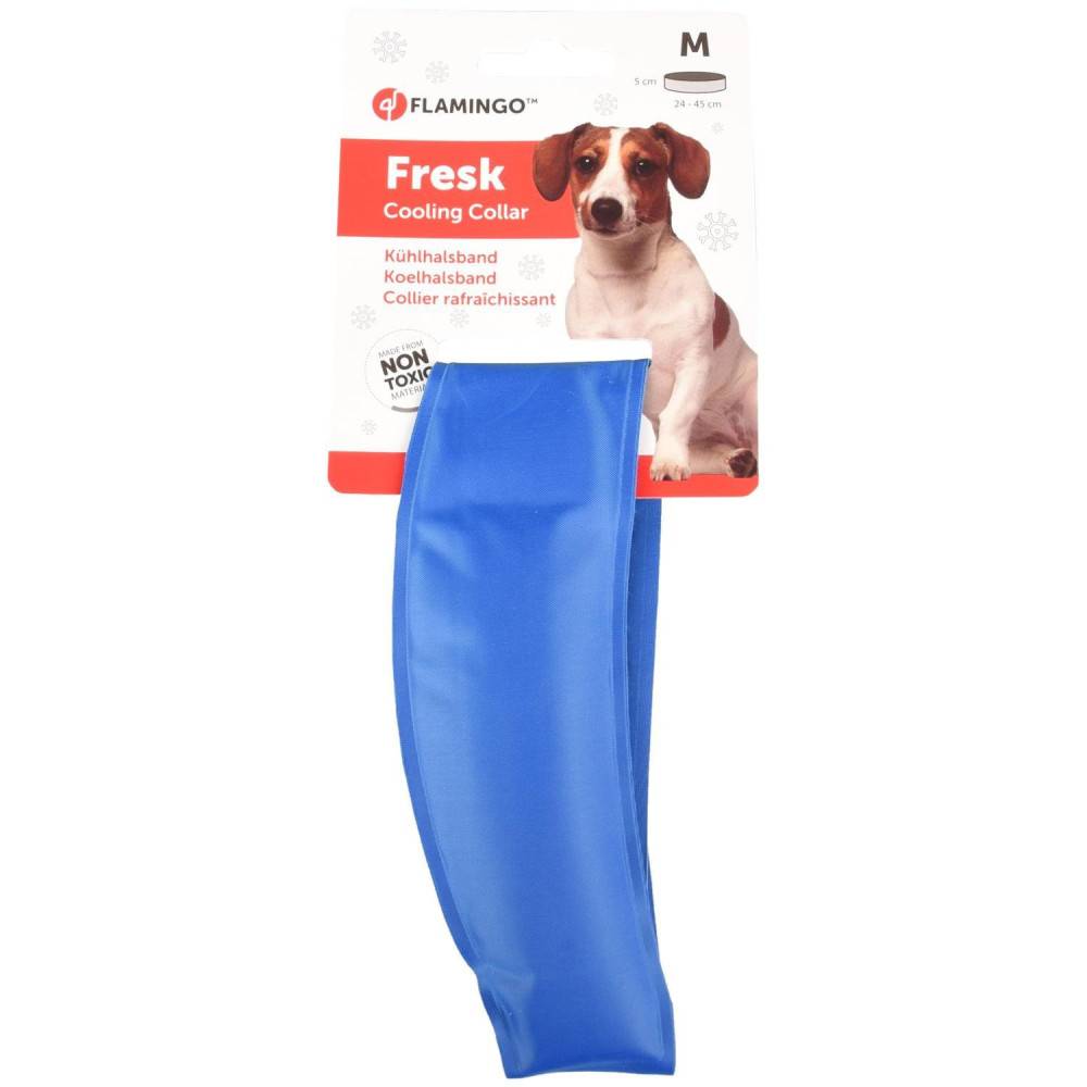 Collier rafraîchissant  M tour de cou de 28 à 36 cm  pour chien - Image 2