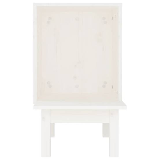 Maison pour chat bois de pin blanc 60 x 36 x 60 cm - PANGIVO - Image 4