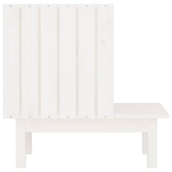 Maison pour chat bois de pin blanc 60 x 36 x 60 cm - PANGIVO - Image 5