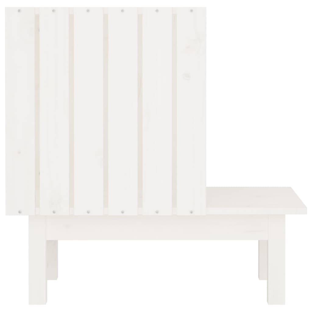 Maison pour chat bois de pin blanc 60 x 36 x 60 cm - PANGIVO - Image 5