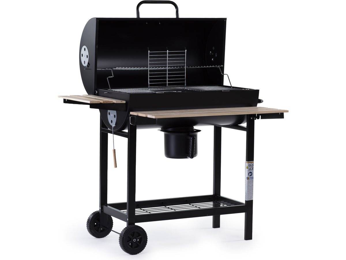 Barbecue Xxl Charbon De Bois "king" - 95 X 63 X 105 Cm - Noir -habitat Et Jardin - Image 4