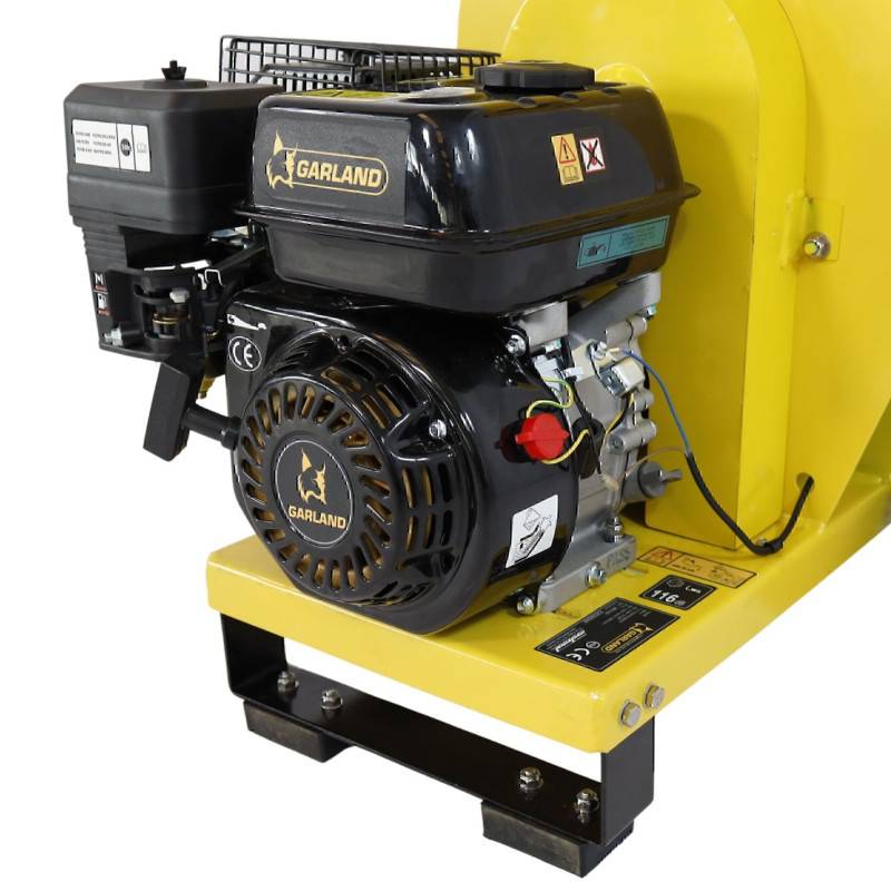 Garland - Broyeur de végétaux thermique GARLAND CRUMMER 820QG-V22 - Coloris - Jaune - Image 3