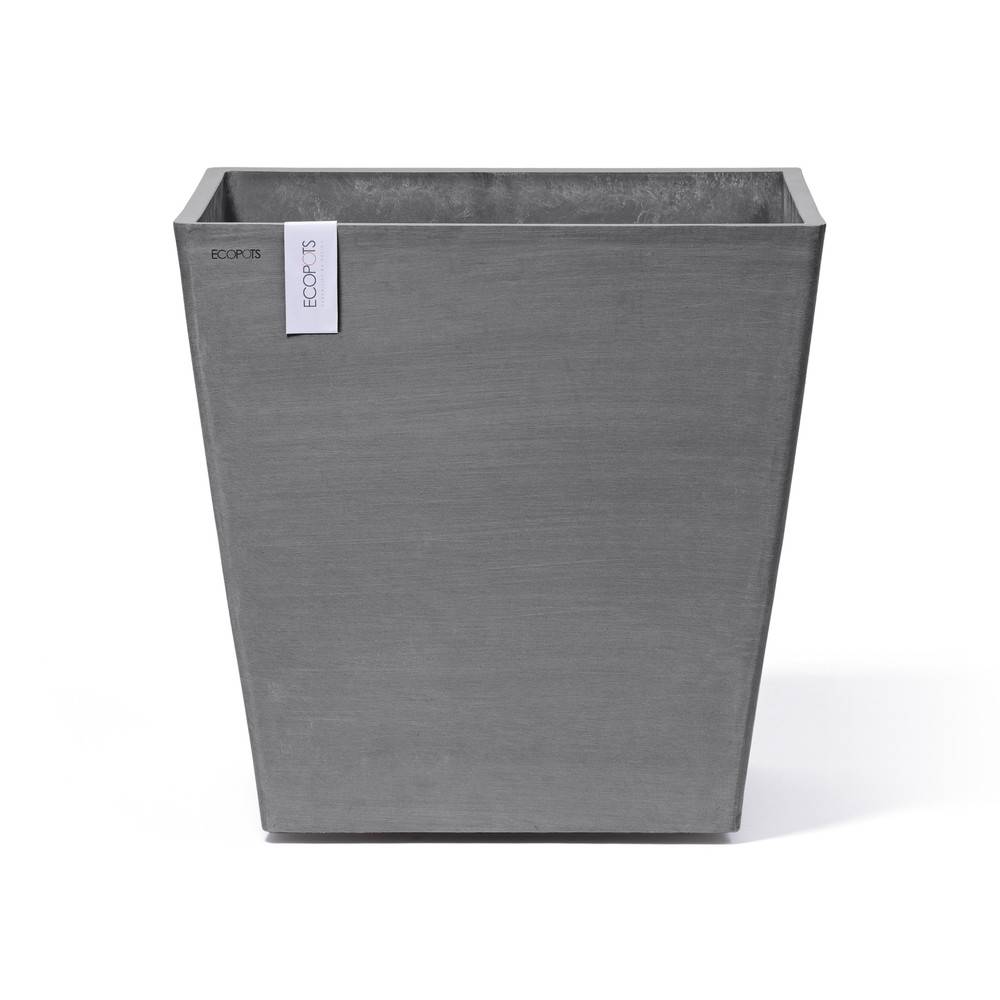 Ecopots - Grand pot sur roues Rotterdam 50 Gris - 50 x 50 x H. 49,2 cm - 76,3 L ECOPOTS - Image 3