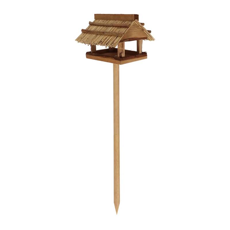 Esschert Design - Mangeoire sur pied Toit de paille 113 cm - Esschert Design - Image 4