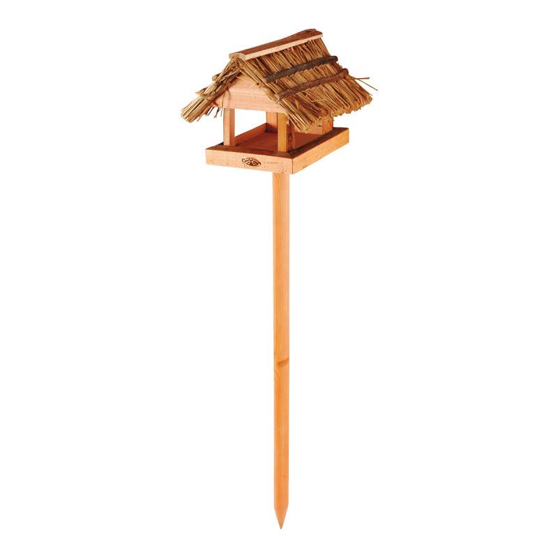Esschert Design - Mangeoire sur pied Toit de paille 113 cm - Esschert Design - Image 1