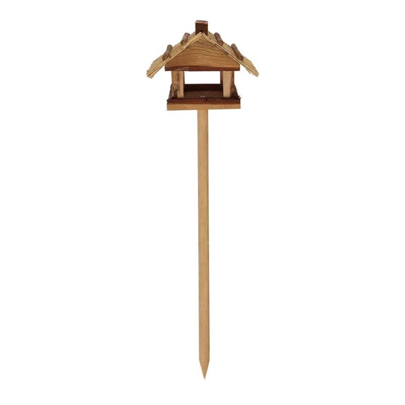 Esschert Design - Mangeoire sur pied Toit de paille 113 cm - Esschert Design - Image 5