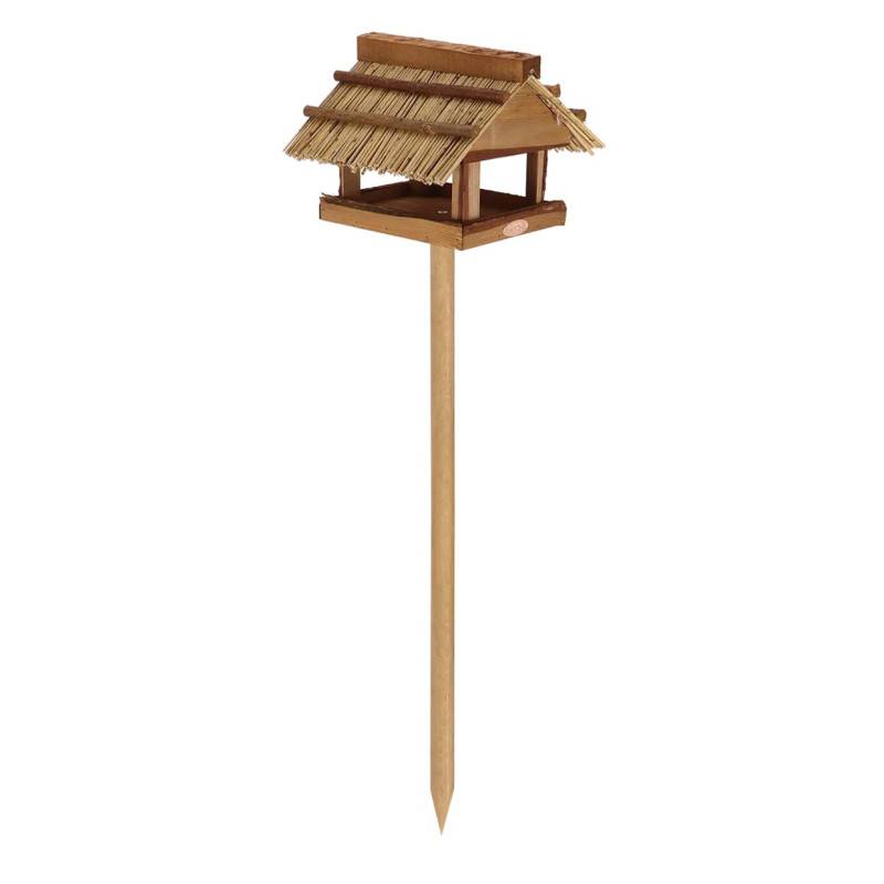 Esschert Design - Mangeoire sur pied Toit de paille 113 cm - Esschert Design - Image 8