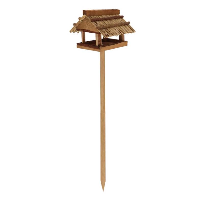 Esschert Design - Mangeoire sur pied Toit de paille 113 cm - Esschert Design - Image 6
