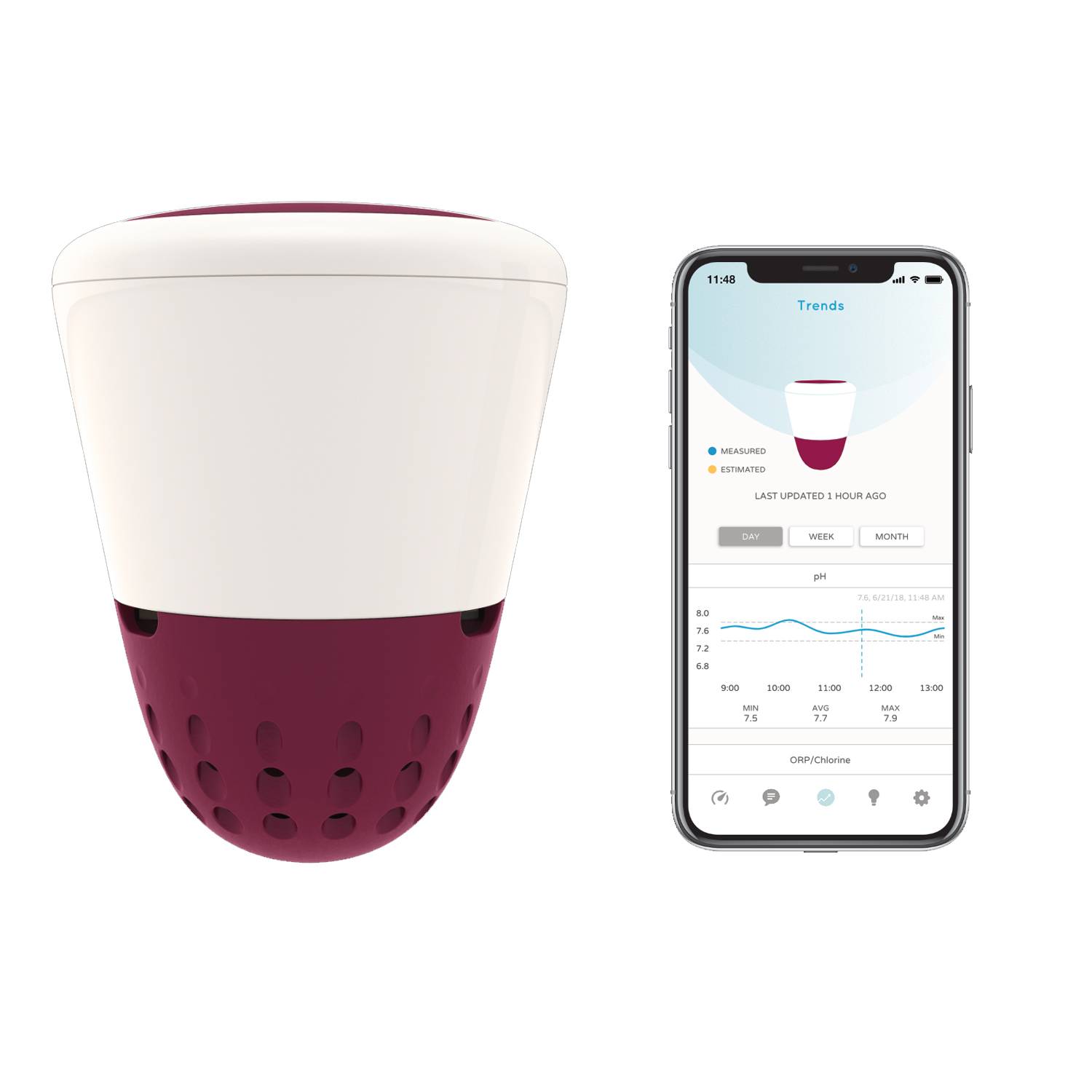 Ondilo - Analyseur d'eau connecté wifi + bluetooth ICO SPA SALT Ondilo - Image 1