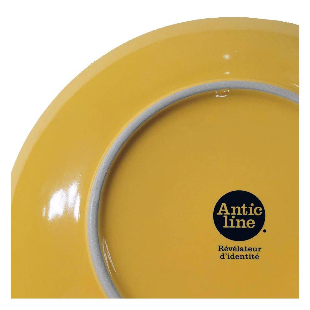 Antic Line Creations - Assiettes colorées Brasserie bistrot (Lot de 12) - Image 4