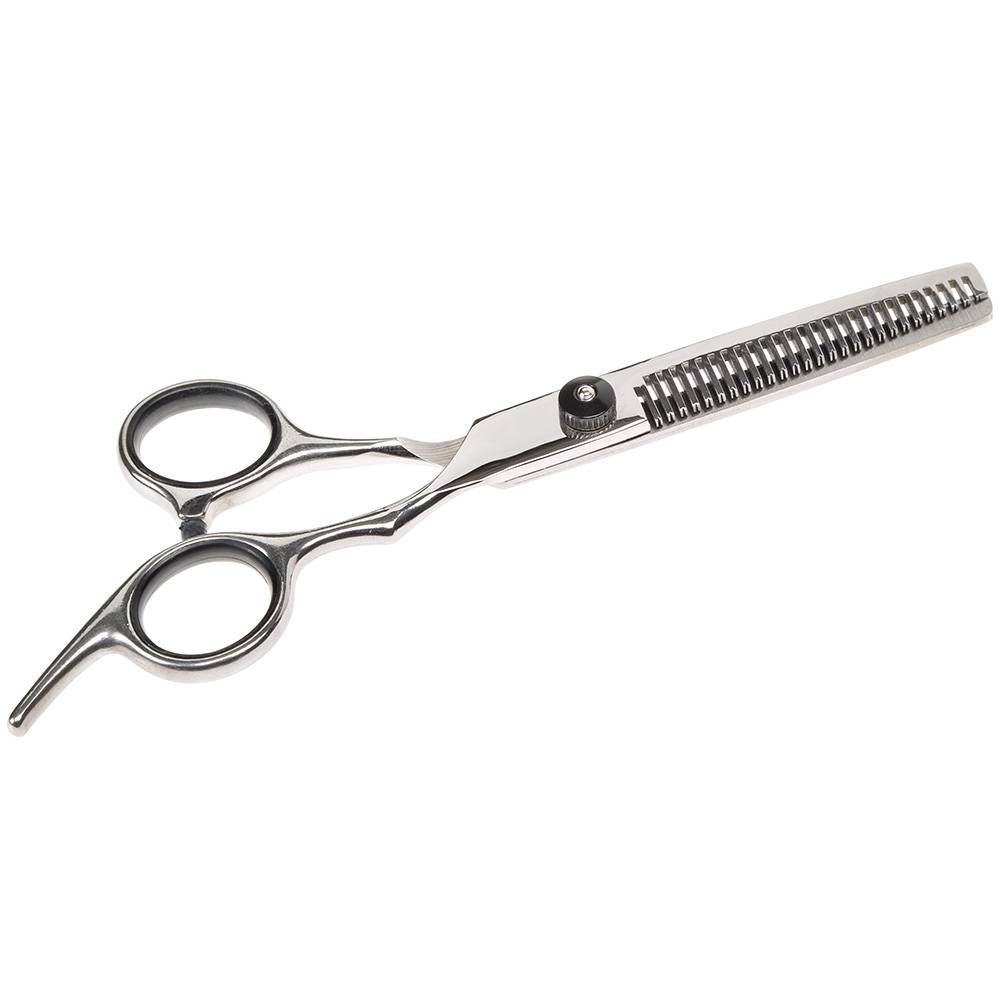 Ferplast - Ciseau d'épilation GRO 5784 PREMIUM pour Chiens et Chats à Poils Courts, Moyens et Longs avec Lames Dentelées - Image 1