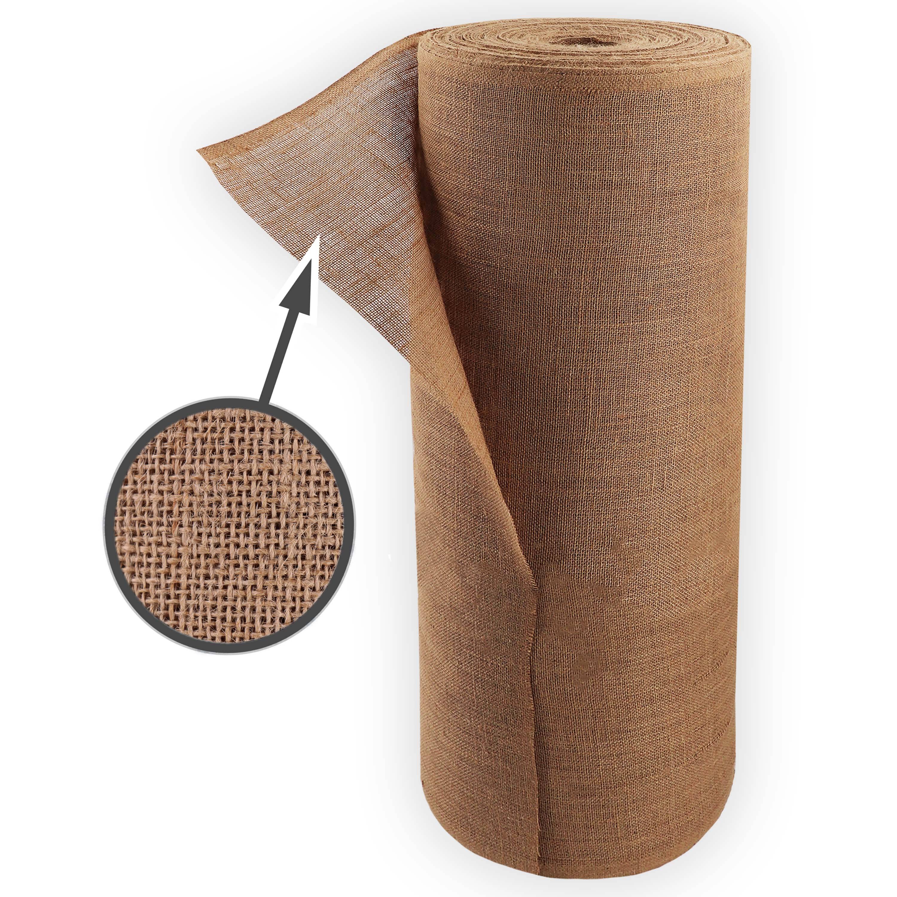 95m x 1m tissu de jute 305g/m² tapis de jute jute de jardin tissu de jute toile de jute ruban de jute - Image 3