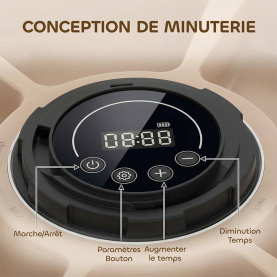 Distributeur automatique de nourriture plastique blanc 31.5 x 31.5 x 8.3 cm - PANGIVO - Image 9