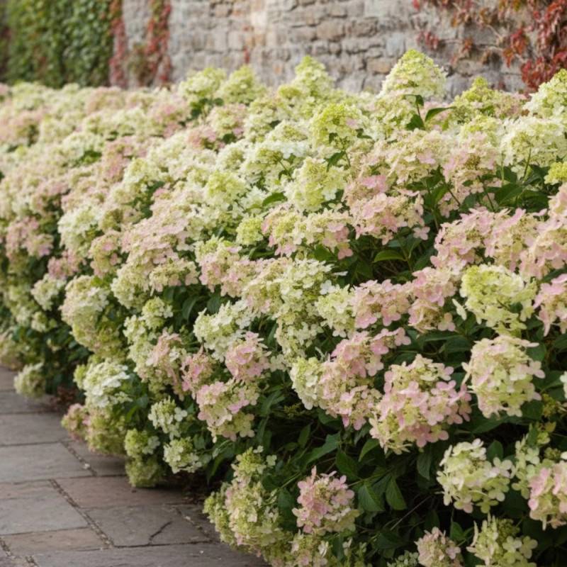 Hortensia paniculata Polestar® 'Breg14', Hydrangea paniculata à fleurs Rose - feuillage Caduc - Godet - 5/20 cm-  hauteur à maturité De 0,50 m à 1,00 - Image 7