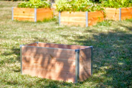 Mon Petit Potager - Bac Jardinière Design - Bois Douglas non traité - 75 x 35 x H36cm - mon PETIT POTAGER - Image 3