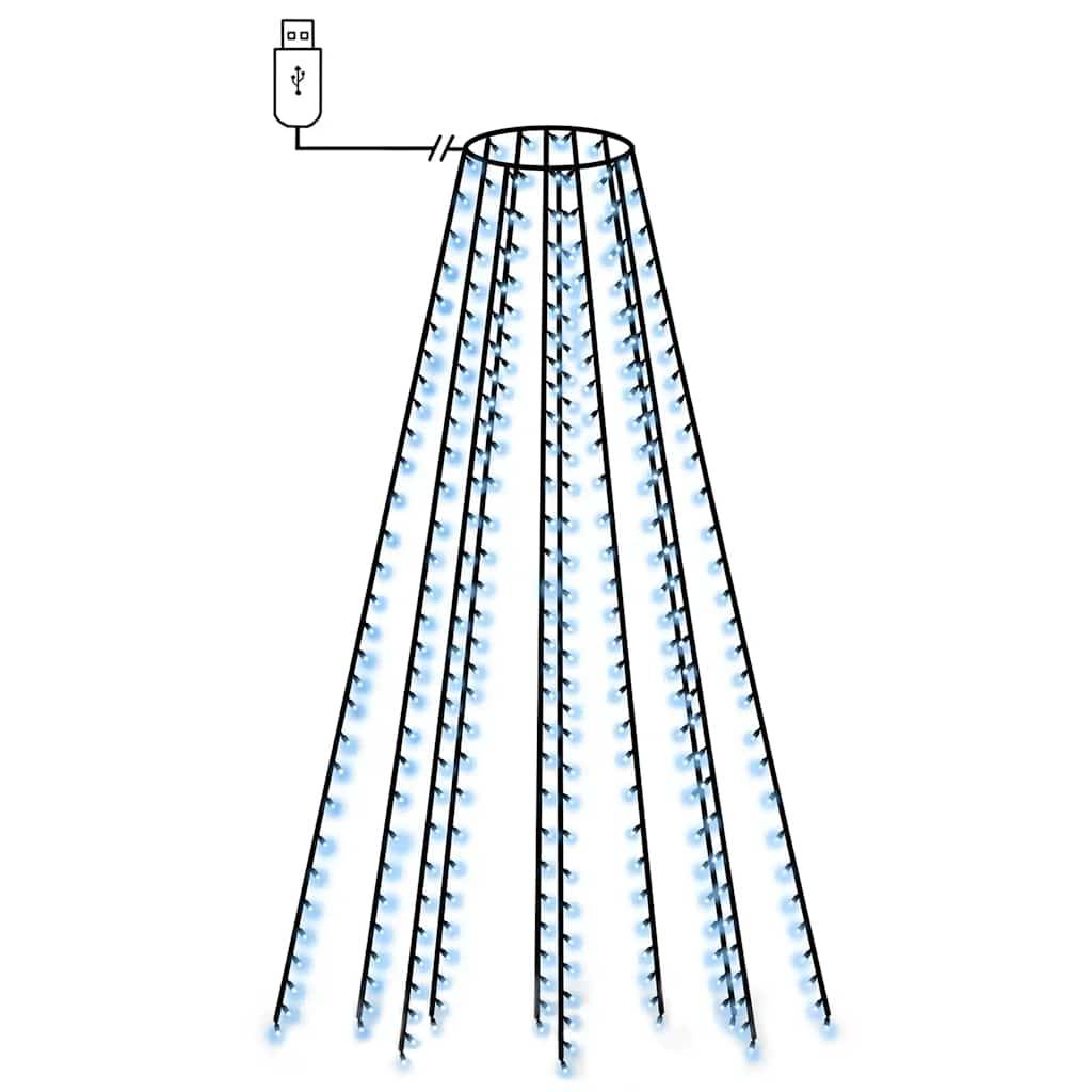 PANGIVO - Guirlande lumineuse PVC bleu 250 cm - PANGIVO - Image 2