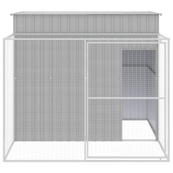 Vidaxl - Niche pour chien avec cour gris clair 214x253x181 cm vidaXL 3189137 - Image 9