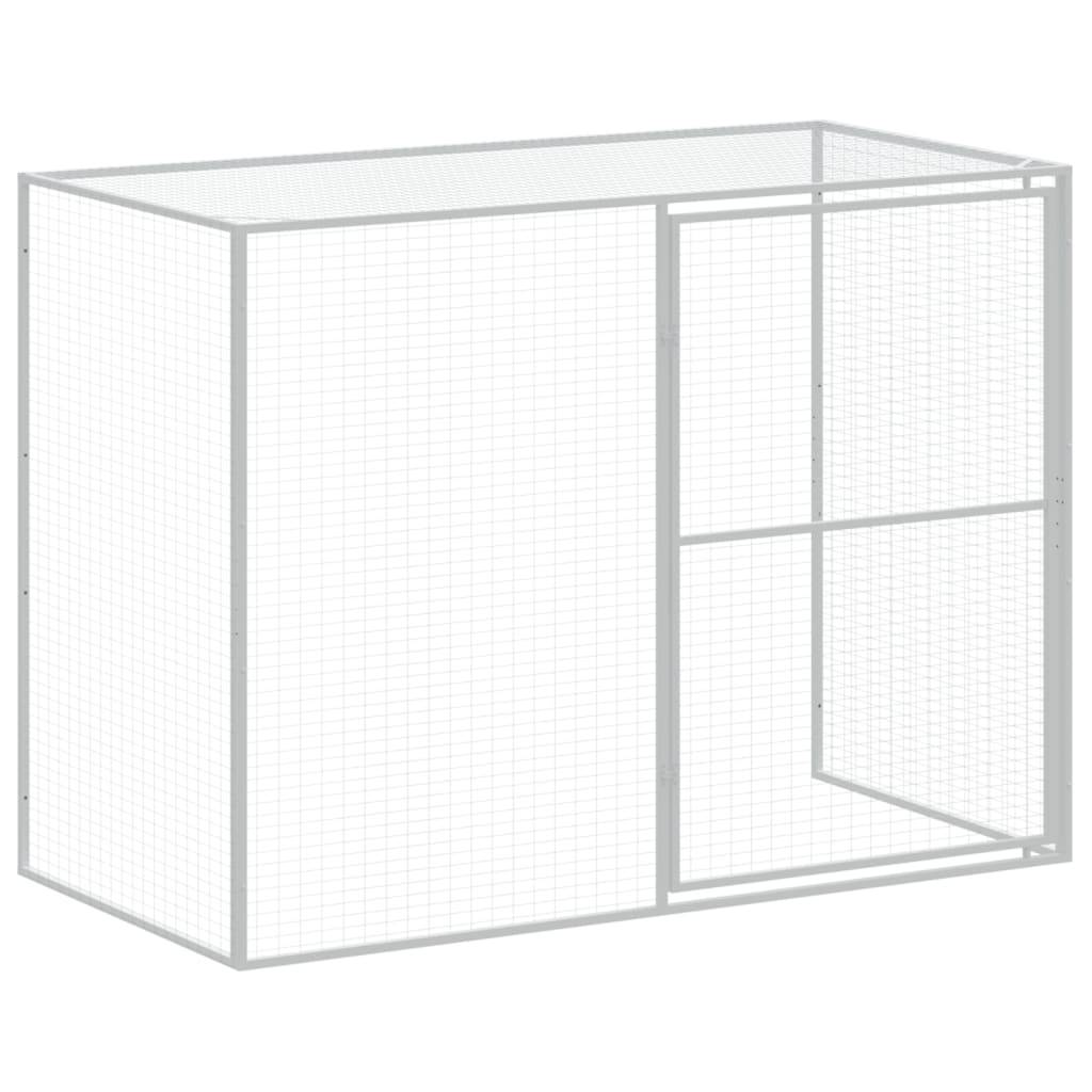 Vidaxl - Niche pour chien avec cour gris clair 214x253x181 cm vidaXL 3189137 - Image 8