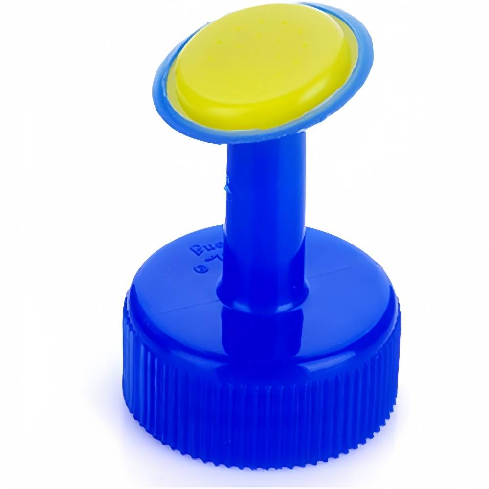 Buse d'arrosage en plastique bleue - IntiMeg - Image 1