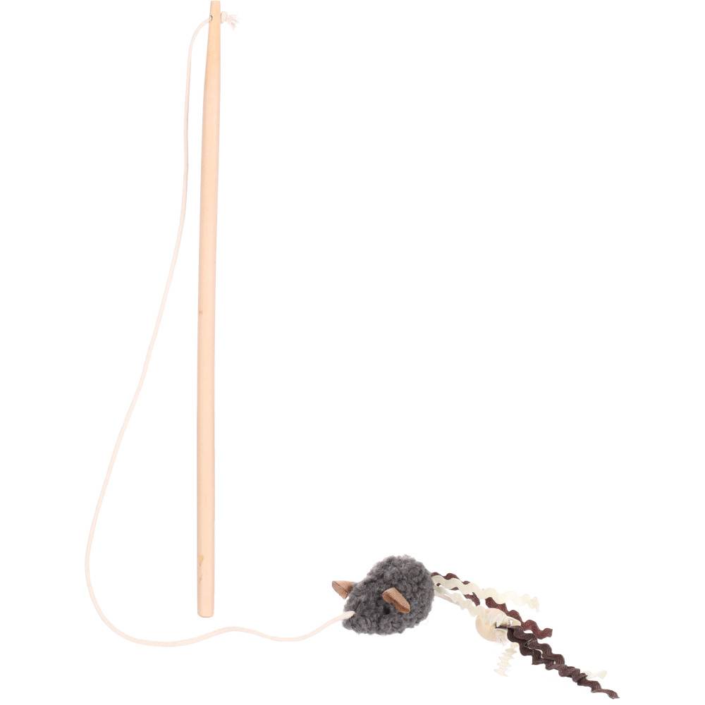 Flamingo - 1 Canne à pêche SUAVA 20 cm jouet pour chat couleur aléatoire - Image 1