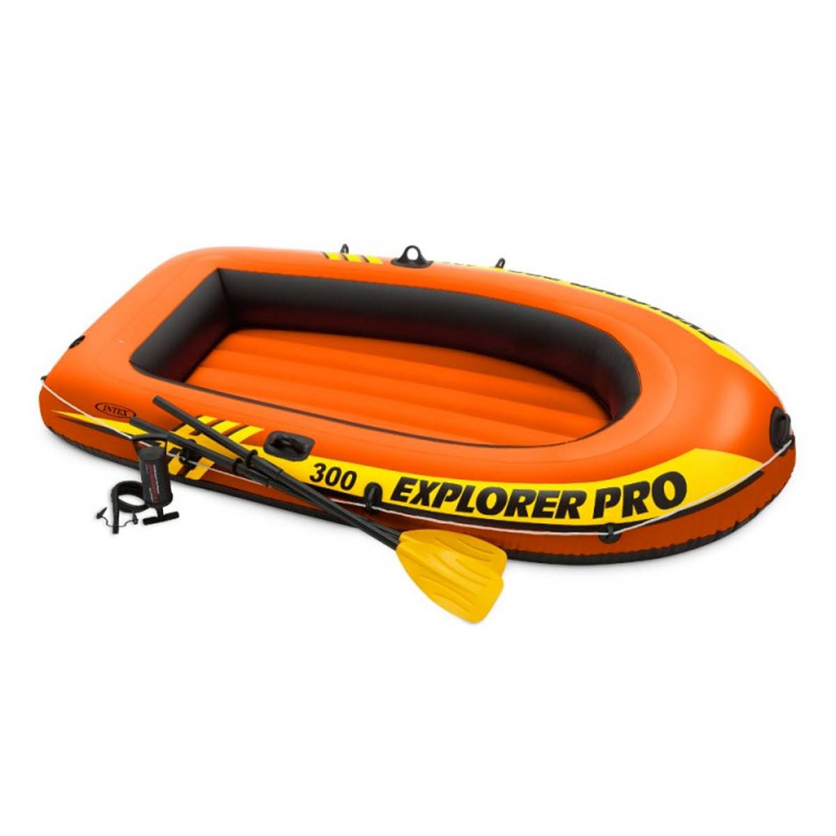 Bateau Gonflable 3 places "Explorer Pro" Orange - Image 1