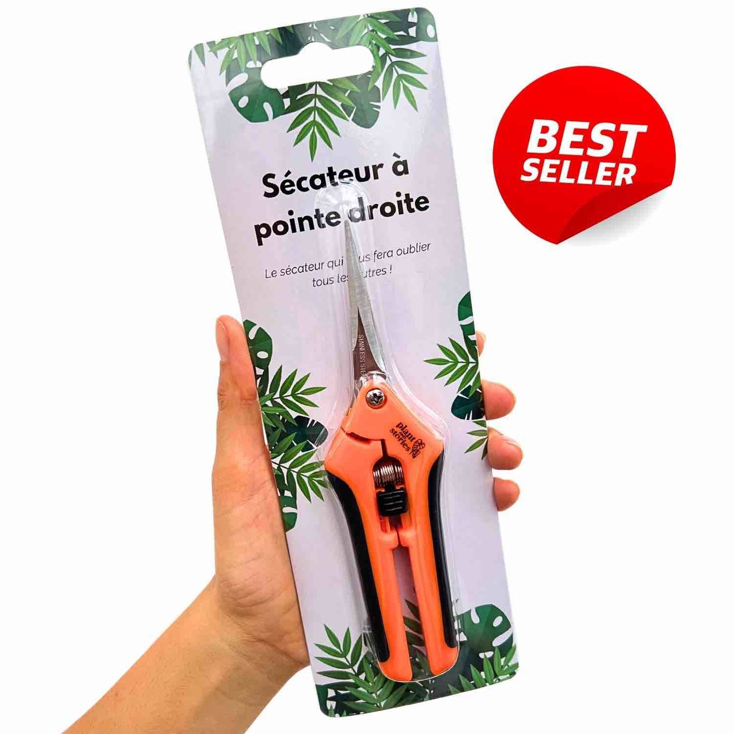 Sécateur pointe droite - Sécateur pour plante en acier inoxydable - Image 1