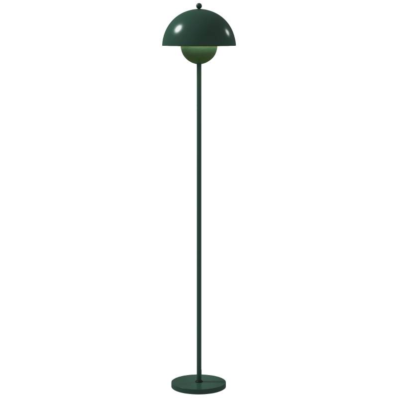 Lampadaire design acier salon chambre éclairage doux interrupteur pied 155cm vert - ComfortXL Outdoor Living - Image 2