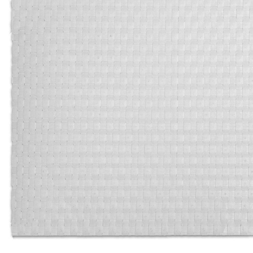 Rattan Art - Brise-vue en résine tressée pour balcon et clôture coloris blanc 0.9 x 3 m - Image 3