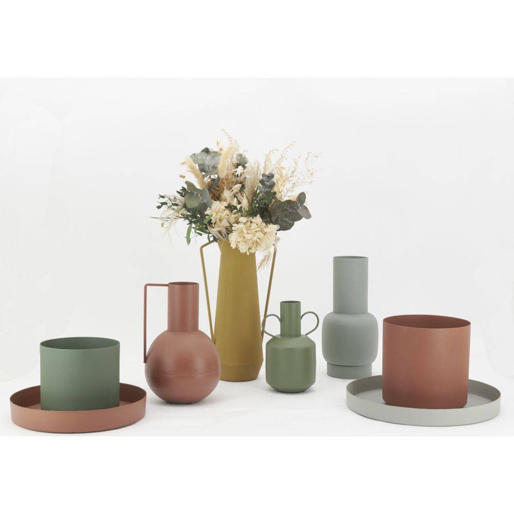 Aubry Gaspard - Plateaux ronds en métal (lot de 2) - Image 2